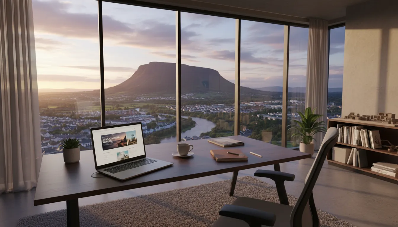 Sligo town and Wild Atlantic Way coastline — North West Ireland's commercial hub