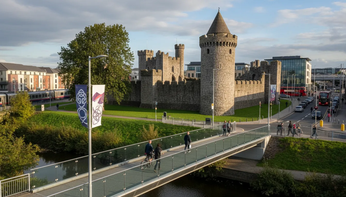 Swords Castle and Round Tower
