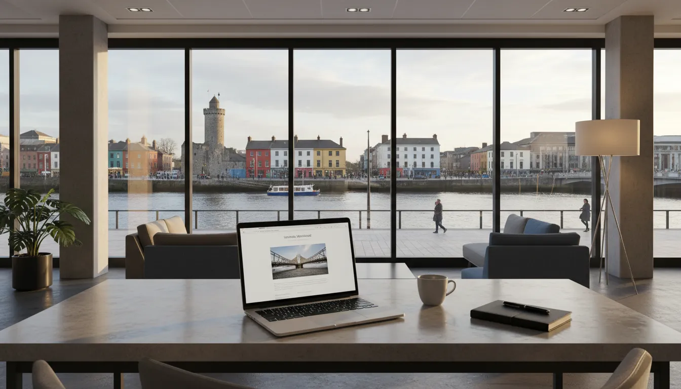 Waterford city Ireland — South East commercial capital and home of the Viking Triangle